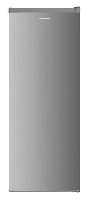 Congelator Heinner HFF-HM168SE++, 168 l, Control mecanic, 5 sertare, H 142.6 cm, Clasa E, Argintiu [1]