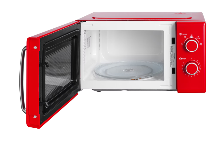 Cuptor cu microunde Daewoo KOR-6S20R, 20 l, 700 W, Mecanic, Rosu [4]