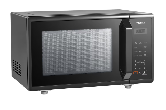 Cuptor cu microunde digital, 23 L, membrana Touch, putere 750-800 W, Negru [2]