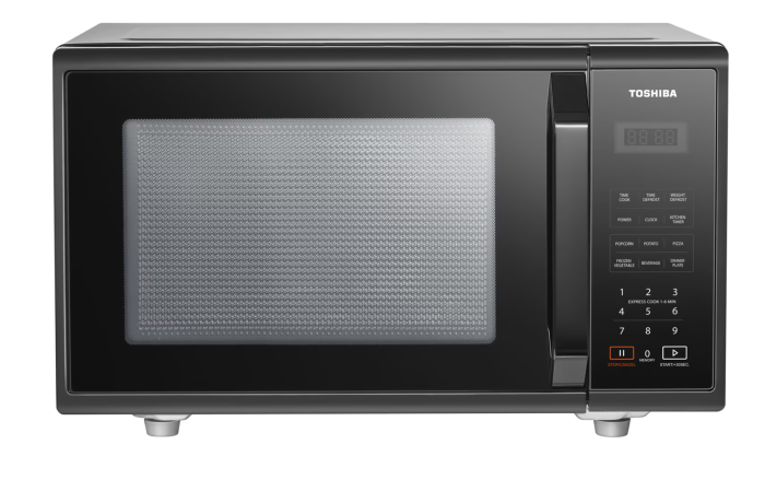 Cuptor cu microunde digital, 23 L, membrana Touch, putere 750-800 W, Negru [1]