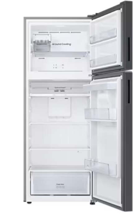Frigider cu doua usi Samsung RT47CG6726B1EO, 462 l, Clasa E, No Frost, Dozator de apa, All Around Cooling, WiFi, Smart Control, Dark Inox [3]