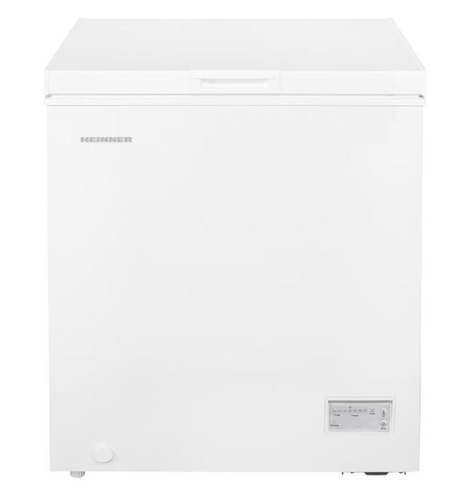 Lada frigorifica Heinner HCF-HM145CE++, 142 l, Clasa E, Convertibila Frigider/Congelator, Control electronic, Alb [1]