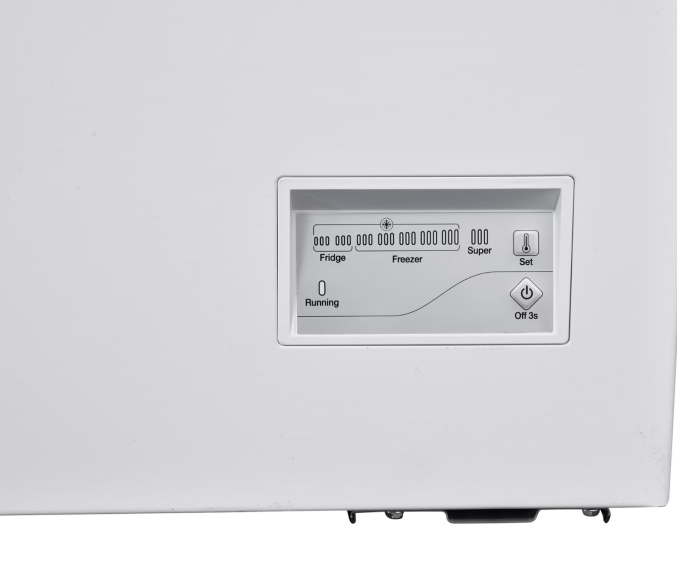 Lada frigorifica Heinner HCF-HM371CE++, 371 l, Clasa E, Control Electronic, Iluminare LED, Alb [3]