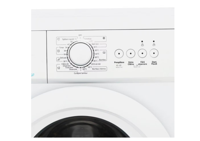 Masina de spalat rufe Albalux AXW0850, 5 kg, 800 rpm, Clasa E, 23 de programe, Blocare acces copii, Alb [3]