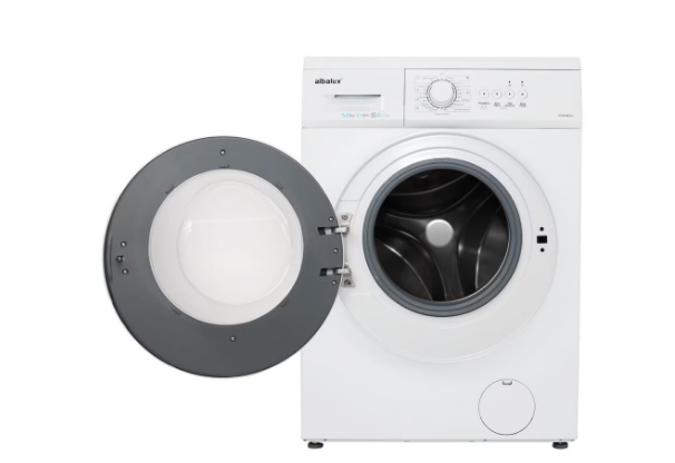 Masina de spalat rufe Albalux AXW0850, 5 kg, 800 rpm, Clasa E, 23 de programe, Blocare acces copii, Alb [2]