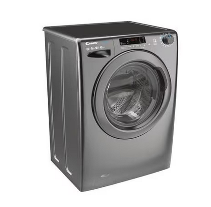 Masina de spalat rufe Candy Smart CS 1292DWRR4/1-S, 1200 RPM, 9 kg, 16 programe de spalare, Functia Easy Iron, Clasa B, Gri antracit [3]
