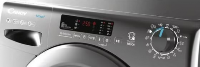 Masina de spalat rufe Candy Smart CS 1292DWRR4 1 S, 1200 RPM, 9 Kg, 16 Programe de spalare, Functia Easy Iron, Clasa B, Gri antracit [5]