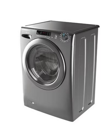 Masina de spalat rufe Candy Smart CS 1292DWRR4/1-S, 1200 RPM, 9 kg, 16 programe de spalare, Functia Easy Iron, Clasa B, Gri antracit [2]