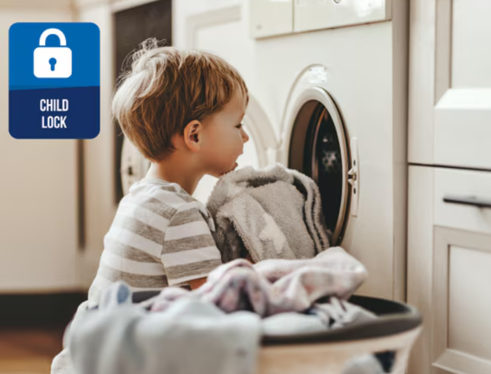 Masina de spalat rufe DWD-MV1011-5 Daewoo, 6 kg, 1200 rpm, clasa A, motor inverter, Program Abur, 16 programe, ECO Wash, Quick Wash, Baby Care, Child Lock, Alb [6]