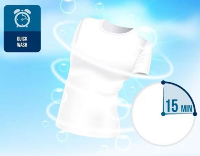 Masina de spalat rufe DWD-MV1011-5 Daewoo, 6 kg, 1200 rpm, clasa A, motor inverter, Program Abur, 16 programe, ECO Wash, Quick Wash, Baby Care, Child Lock, Alb [7]