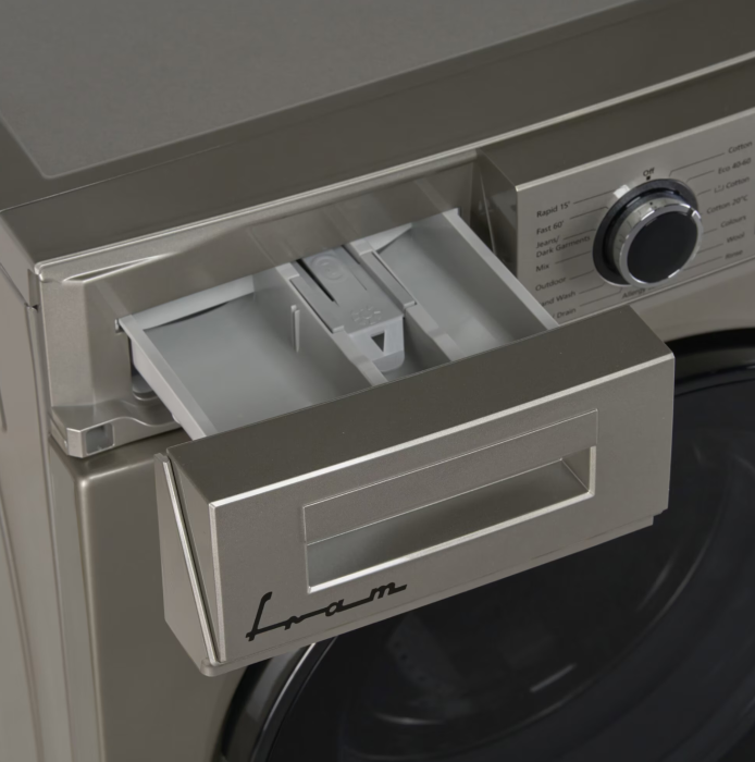 Masina de spalat rufe Fram FWM-V714T2IXD+++, 7 kg, 1400 rpm, Clasa D, Display digital, Allergy safe, Start intarziat, Anti-sifonare, Eco-Logic, Inox crom [5]