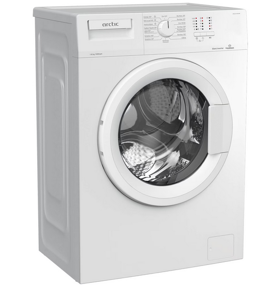 Masina de spalat rufe Slim Arctic APL61014XLW0, 6 Kg, 1000 RPM, Clasa D, Motor Silent Inverter, ExtraSteam, Prewash, Fast+, Smart Sensors, Extra Rinse, Child Lock, Anticrease, Digital Display, Alb [2]