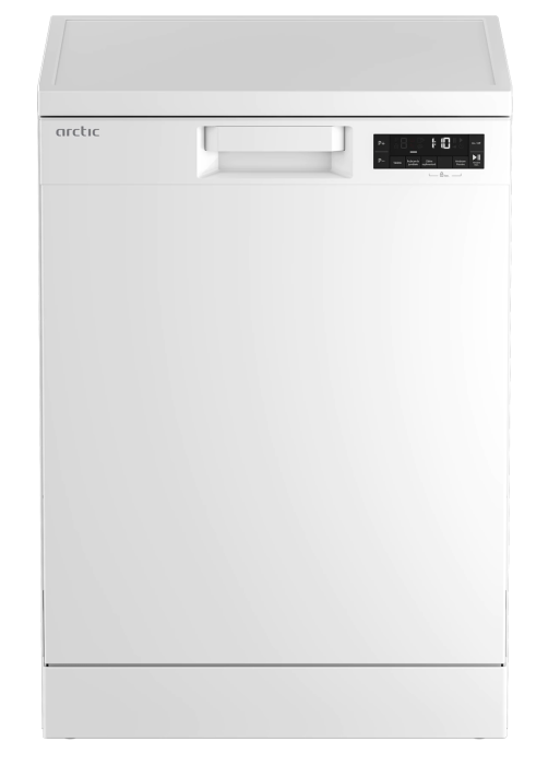 Masina de spalat vase Arctic DFN363, 14 seturi, 6 programe, Clasa D, Deschidere automata a usii, Aqua Protect, Mini 35, 60 cm, Alb [1]
