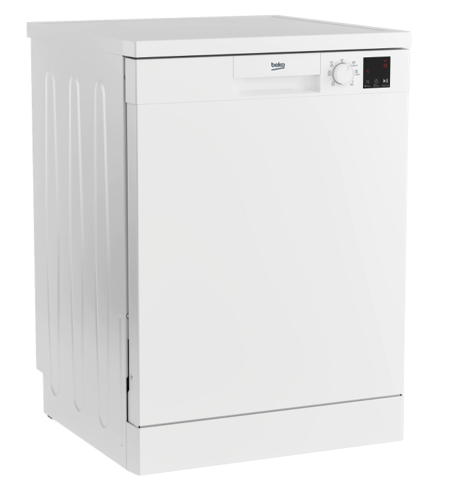 Masina de spalat vase Beko DVN06430W, 14 seturi, 6 programe, Clasa D, Automatic Door Opening, AutoGlassShield, 60 cm, Alb [2]