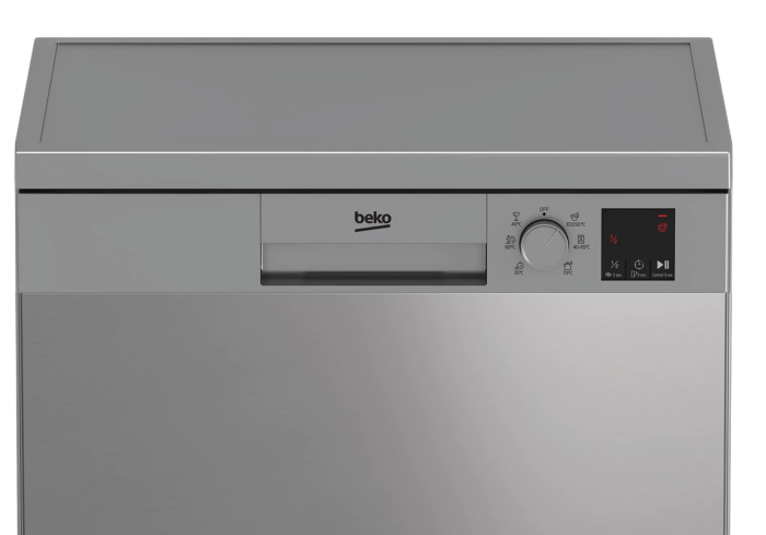 Masina de spalat vase Beko DVN06430X, 14 seturi, 6 programe, Clasa D, Automatic Door Opening, AutoGlassShield, 60 cm, Inox antiamprenta [3]