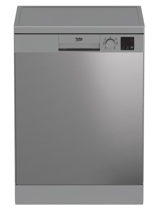 Masina de spalat vase Beko DVN06430X, 14 seturi, 6 programe, Clasa D, Automatic Door Opening, AutoGlassShield, 60 cm, Inox antiamprenta [2]