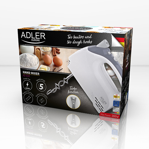Mixer Adler AD4201, 300W, Alb [4]