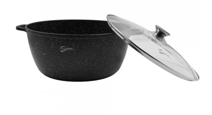 Oala cu capac din aluminiu turnat Samus, 22x10 cm, 3.2L - TOL22-OC, Toledo Line [3]