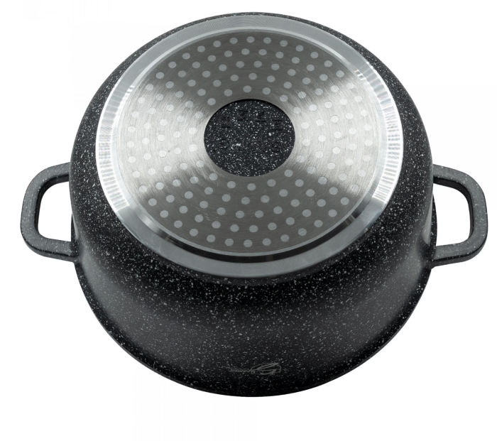 Oala cu capac din aluminiu turnat Samus, 22x10 cm, 3.2L - TOL22-OC, Toledo Line [5]