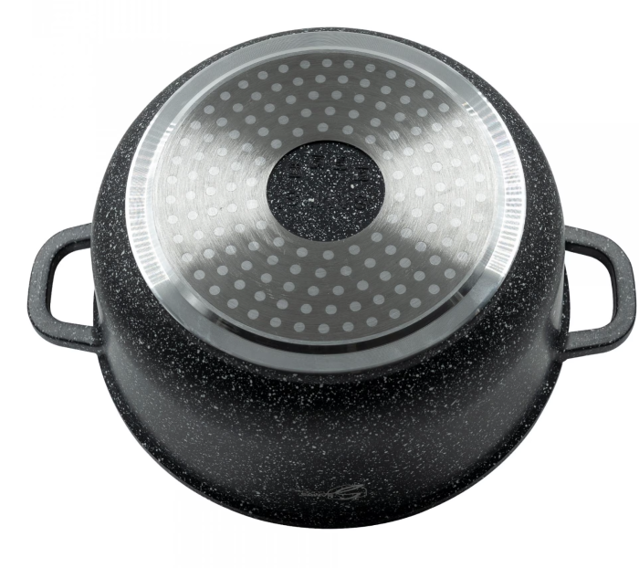 Oala cu capac Samus TOL24-OC TOLEDO LINE, 4.5 L, 24 x 11.5 cm, Aluminiu turnat, Negru [3]