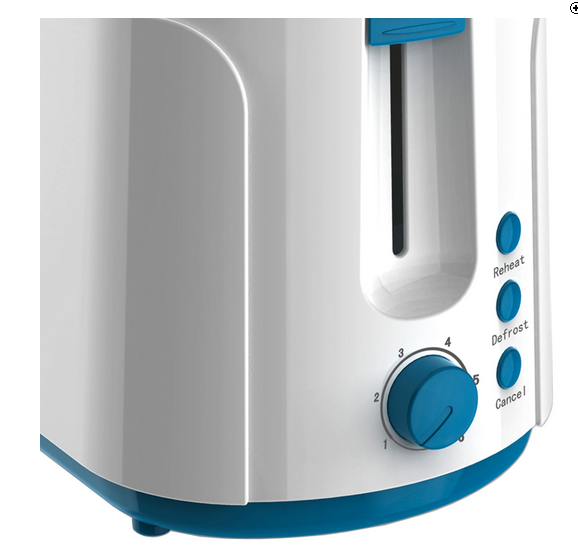 Prajitor de Paine Heinner Charm TP-750BL, 750W, 6 setari, Alb/Albastru [2]