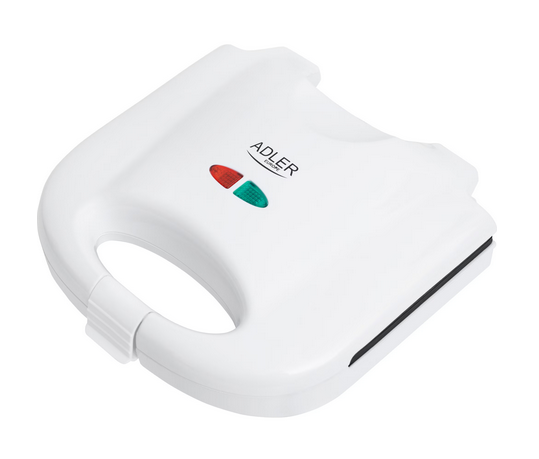 Sandwich maker Adler AD301, 750W, Alb [2]