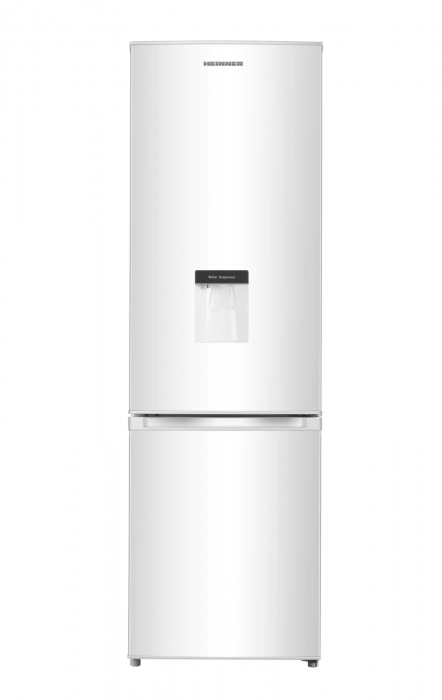 Combina frigorifica Heinner HC-N262WD+, 262 l, Dozator de apa, Clasa A+, H 180 cm, Alb [1]