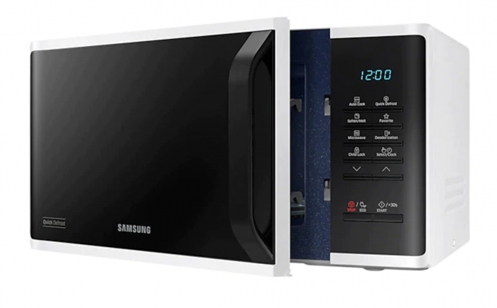 Cuptor cu microunde Samsung MS23K3513AW/OL, 23 l, 800 W, Digital, Touch control, Alb [7]
