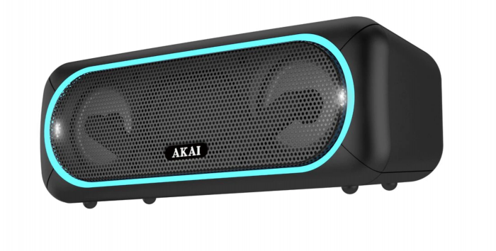 Boxa portabila Akai ABTS-141, Bluetooth, USB, micro SD, Aux, functie True Wireless [2]