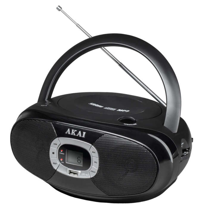 Microsistem audio AKAI BM004A-614, CD-Player, Radio, USB, 2x1W [1]