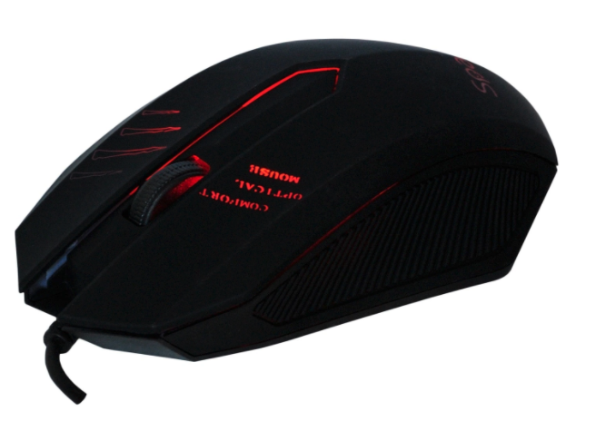 Mouse Spacer, Iluminare RGB, Negru [2]