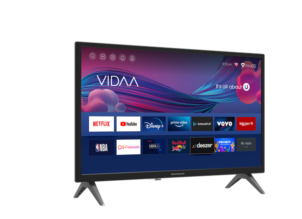 Televizor LED Diamant 24HL4330H/C, 60 cm, Smart, HD, Clasa E [2]