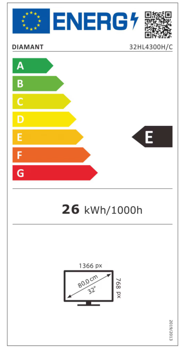 Televizor LED Diamant by Horizon 32HL4300H/C, 80 cm, HD, Clasa E [6]