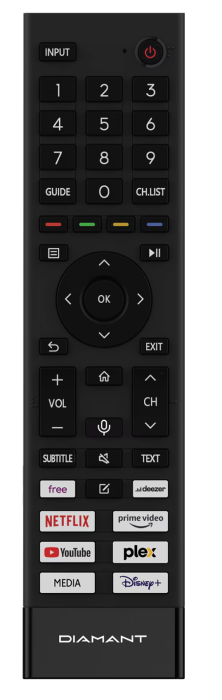 Televizor LED Diamant by Horizon 43HL5530U/C, 109 cm, Smart, 4K Ultra HD, Clasa F [3]