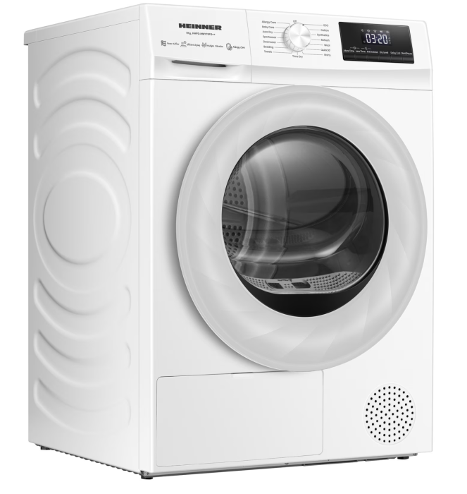 Uscator de rufe cu pompa de caldura HEINNER HHPD-HMY70FD++, Capacitate de incarcare 7 kg, Clasa energetica D, Alb [5]