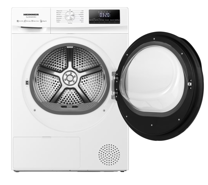 Uscator de rufe cu pompa de caldura HEINNER HHPD-HMY70FD++, Capacitate de incarcare 7 kg, Clasa energetica D, Alb [2]