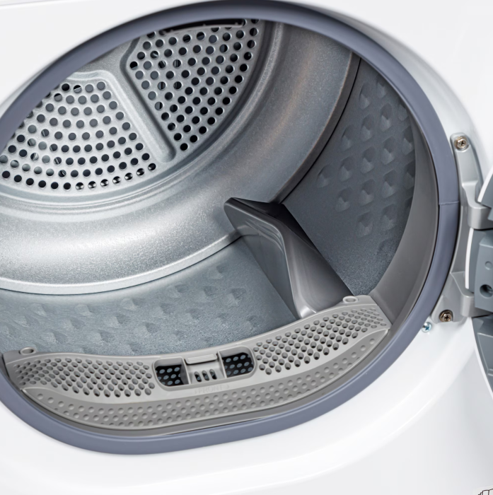 Uscator de rufe Heinner HHPD-M8N13PBKE++, Pompa de caldura, 8 kg, 16 programe, Clasa E, Display LED, Functie anti-sifonare, Lumina cuva, Indicator curatare filtru scame, Indicator rezervor colectare a [4]