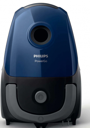 Aspirator cu sac Philips PowerGo FC8240/09, 750 W, 3 L, filtru antialergeni, Albastru [3]