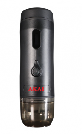 Espressor Portabil AKAI AESP-312, 15 bar, rezervor 50 ml, baterie reincarcabila, afisaj digital, Negru [0]