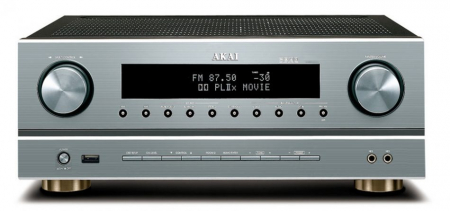 Amplificator Akai AS005RA-750B, 375W RMS, Argintiu [0]