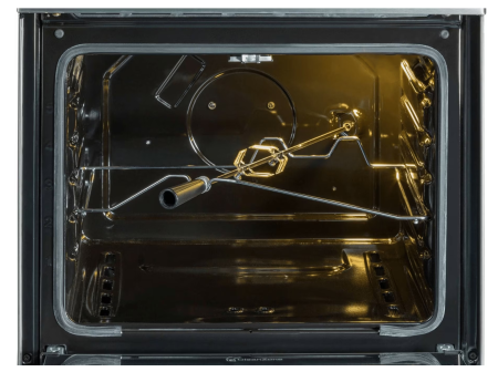 Aragaz Beko FBGT62110DXO, Gaz, 4 arzatoare, Aprindere electrica plita/cuptor, Grill, Rotisor, High-Efficiency Gas Burner, Timer, 60 cm, Inox [2]