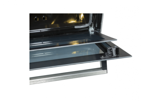 Aragaz Beko FSGT62110DXO, 4 arzatoare, Gaz, Aprindere electrica plita/cuptor, Grill, Rotisor, High-Efficiency Gas Burner, Timer, 60 cm, Inox [3]