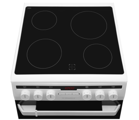 Aragaz Hansa FCCW58200, 4 zone de gatit, Electric, Curatare abur, Grill, Clasa A, 50 cm, Alb [4]