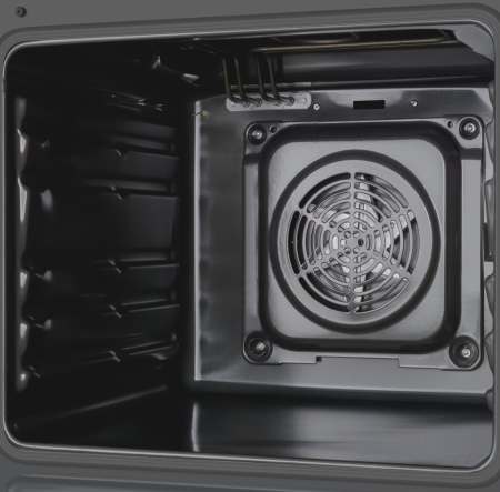 Aragaz mixt Hansa FCMX6810092, cuptor electric, 60 cm, 4 arzatoare, programator, 8 functii, grill, ventilator, aprindere electrica, siguranta, sertar depozitare, fara capac, 62 L, clasa A [2]