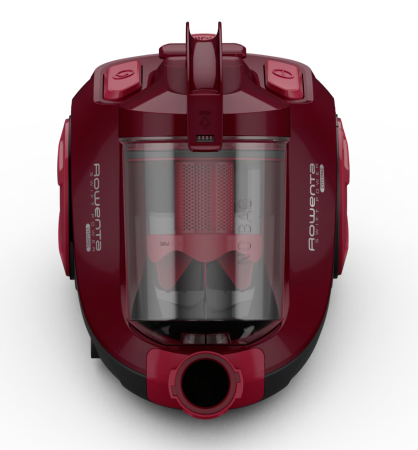 Aspirator fara sac Rowenta Swift Power Cyclonic RO2910EA, 750W, 3 niveluri de filtrare, acoperire 7.5m, motor Effitech, rosu [1]