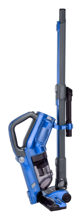 Aspiratoare - Aspirator vertical Daewoo 9 in 1 RSH-310GB-1, putere 130 W, recipient colectare praf 0.6 litri, filtru HEPA, Litiu-Ion 22.2 volti, autonomie 30 de minute, timp de incarcare 4 ore, baterie detasabila,