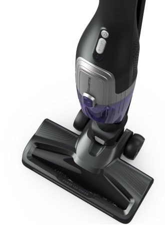 Aspirator vertical fara fir Rowenta X-Trem Compact 2 in 1 RH1238WO, 145W, 16.8V, autonomie 40 min, filtrare 99%, recipient praf 0.4 L, cap de aspirare cu iluminare LED, statie de incarcare cu suport p [2]