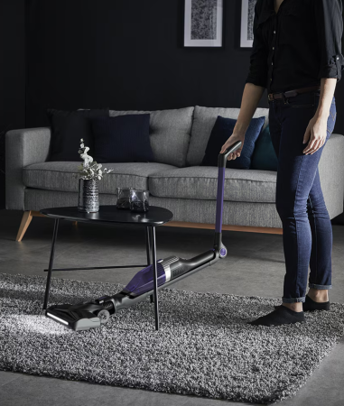 Aspirator vertical fara fir Rowenta X-Trem Compact 2 in 1 RH1238WO, 145W, 16.8V, autonomie 40 min, filtrare 99%, recipient praf 0.4 L, cap de aspirare cu iluminare LED, statie de incarcare cu suport p [8]