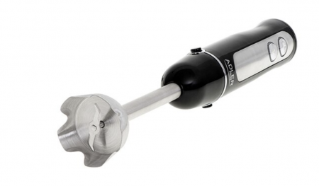 Blender de mana Adler AD4625B, 850W-1400W, 5 setari de viteza, functie turbo, lame din otel inoxidabil, Negru [2]