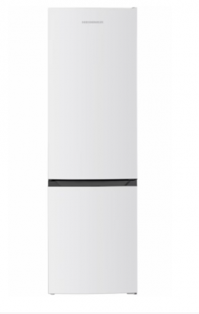 Electrocasnice Mari - Combina frigorifica Heinner HC-HM262E++, 262 l, Control electronic, Iluminare LED, Usi reversibile, Clasa E, H 180 cm, Alb